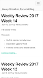 Mobile Screenshot of alexeyshmalko.com
